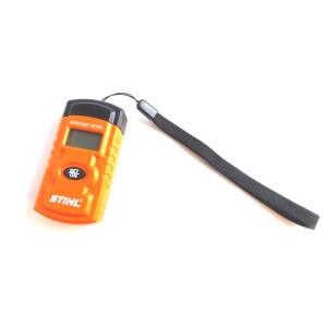 Stihl Holzfeuchtigkeitsmessgerät Messen von Brennholz ... LCD Anzeige Batterien