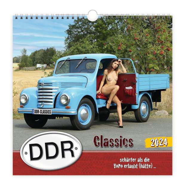 DDR-Classics Erotikkalender 2024, Spiralbindung