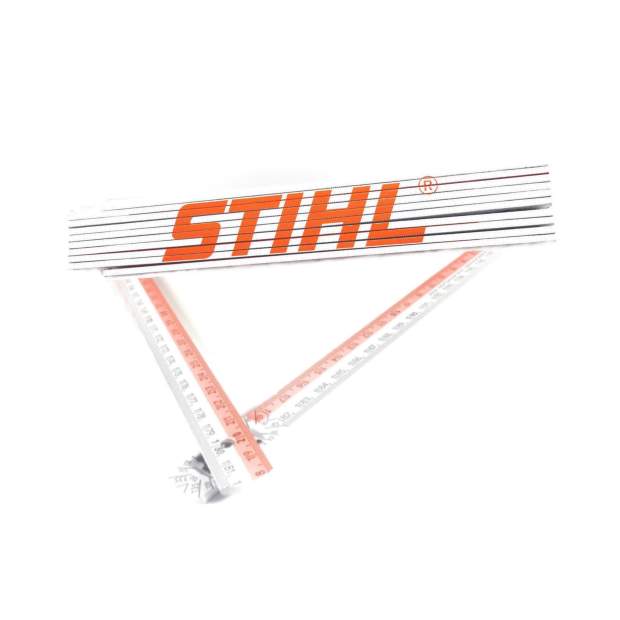 Stihl Zollstock Folding ruler Holz Meterstab Gliedermaßstab