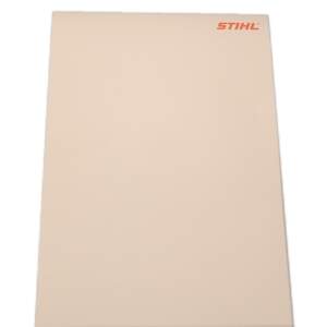 Stihl Schreibblock/Briefblock, Noitzblock A4/50 Blatt, kariert