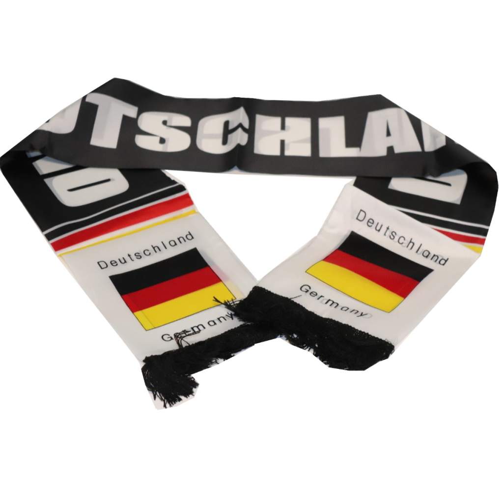 Deutschland Schal Fanartikel Weltmeisterschaft WM EM (1 Stück) - Luxz