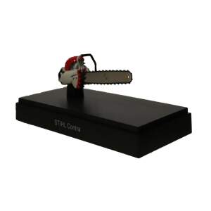 Stihl Motorsäge Modell Typ Contra, Maßstab 1:12, Sammlermodell, Sammlerstück