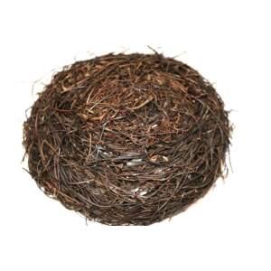 Vogelnest aus dünnem Reisig Ø 20 cm – Handgefertigtes Deko-Nest für Frühling & Ostern