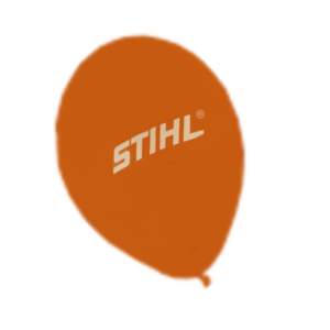 Stihl Luftballon Orange