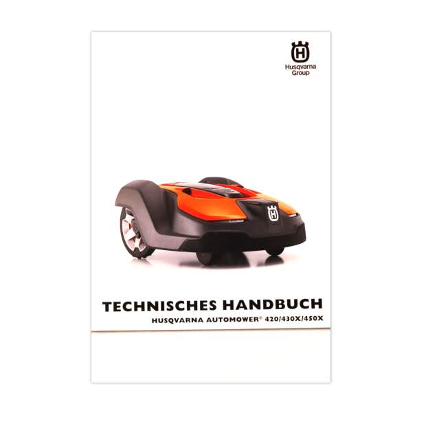 Husqvarna Automower 420 430x 450x Technisches Handbuch Reparatur Werkstatt DE