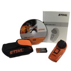 Stihl Laser 2-in-1 ohne Halter für Motorsägen, Fällrichtungsanzeiger und Ablänghilfe